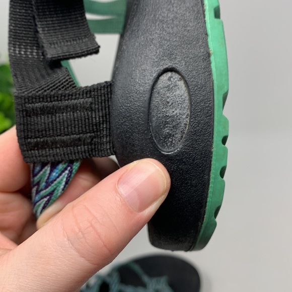 Chaco Green X2 Z Women's Sandals Size 5 - Picture 9 of 9